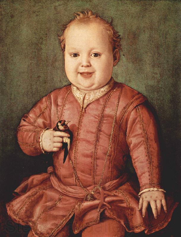 Agnolo Bronzino Portrait of Giovanni de Medici as a Child Spain oil painting art